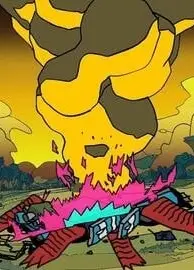 老虎车燃烧殆尽之时，将龙爪花放进搅拌机